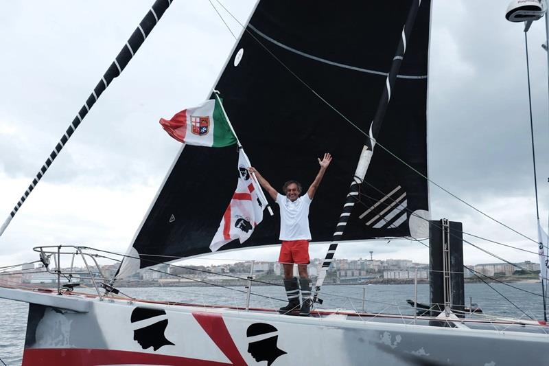 Andrea Mura – Vento di Sardegna - Global Solo Challenge photo copyright Global Solo Challenge taken at  and featuring the Open 50 class