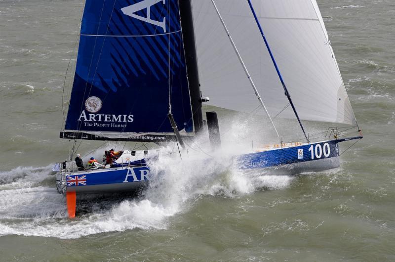 At their current projected finish time, Artemis-Team Endeavour will break the IMOCA 60 record, set in 2010, by over 24 hours in the Sevenstar Round Britain and Ireland Race - photo © Rick Tomlinson / RORC