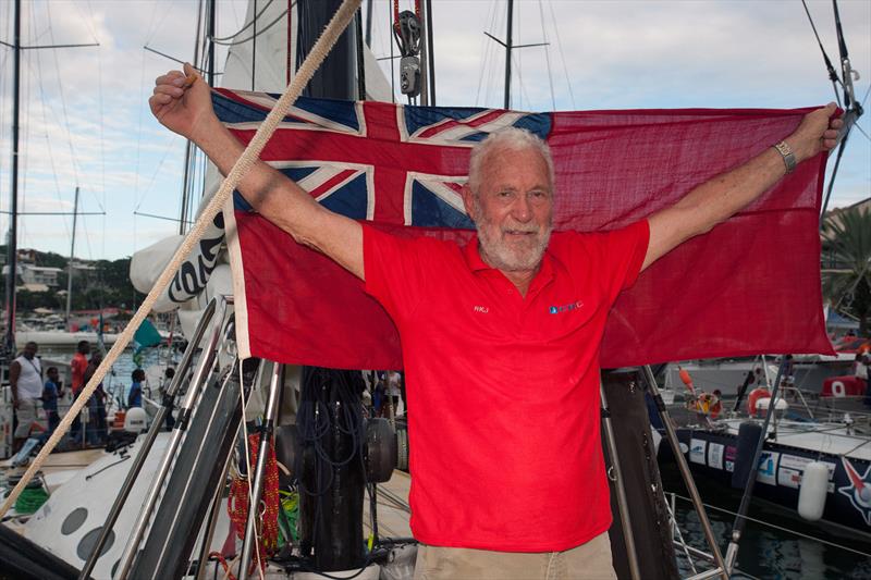 Sir Robin Knox-Johnston photo copyright Christophe Breschi taken at  and featuring the IMOCA class
