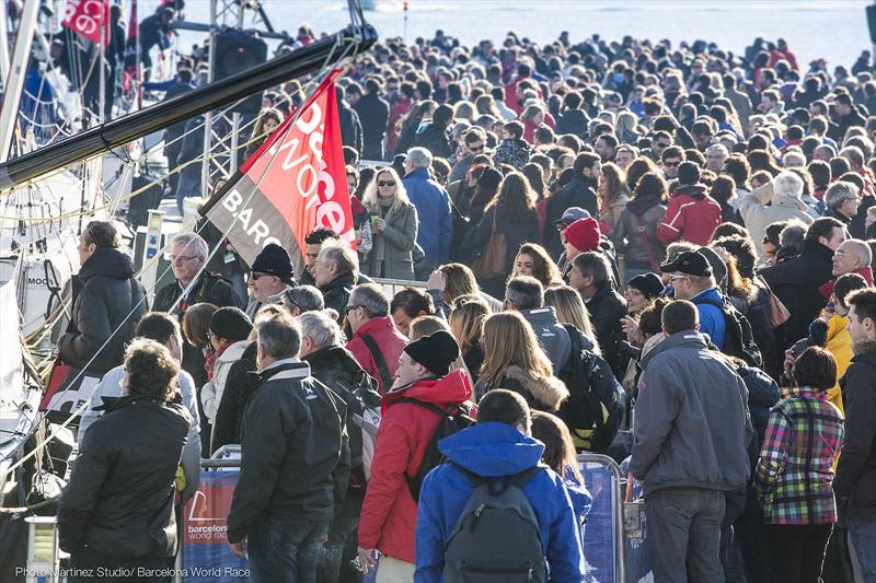 The Barcelona World Race starts - photo © Gilles Martin-Raget / www.martin-raget.com