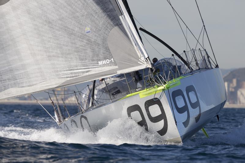 Hugo Boss breaks the Barcelona to Gibraltar record during the Barcelona World Race - photo © Gilles Martin-Raget / Barcelona World Race