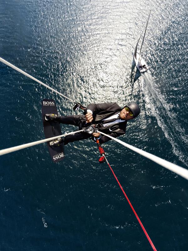 The Skywalk by Alex Thomson photo copyright Mark Lloyd / Alex Thomson Racing taken at  and featuring the IMOCA class