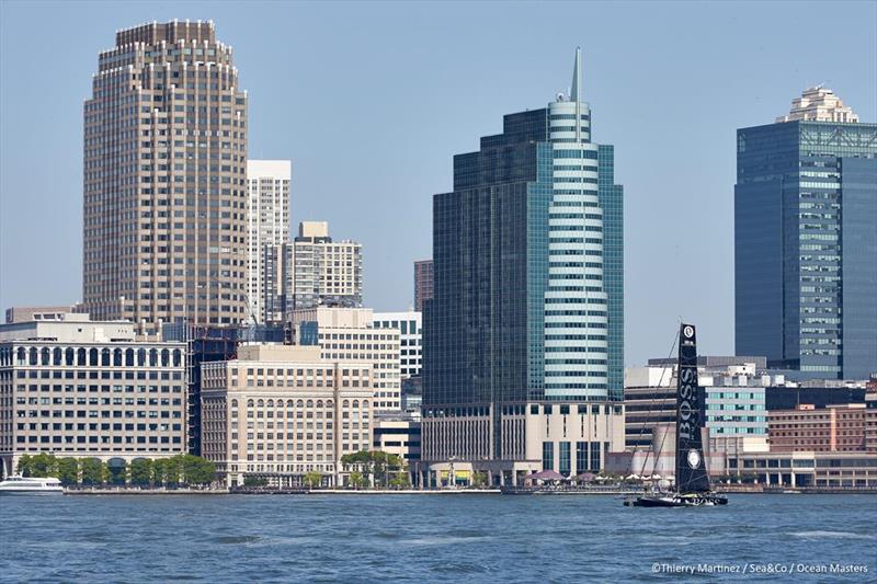 Hugo Boss ahead of the New York – Vendée race - photo © Thierry Martinez / Sea&Co / Ocean Masters