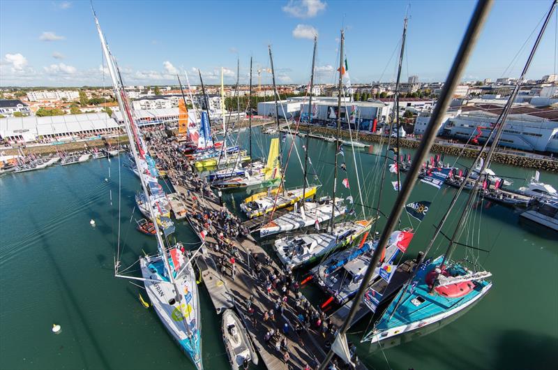 Huge crowds in Les Sables d'Olonne ahead of the Vendée Globe 2016/17  - photo © Jean-Marie Liot / DPPI / Vendee Globe