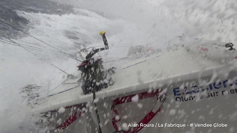 Alan Roura on La Fabrique during the Vendée Globe - photo © Alan Roura / La Fabrique / Vendee Globe