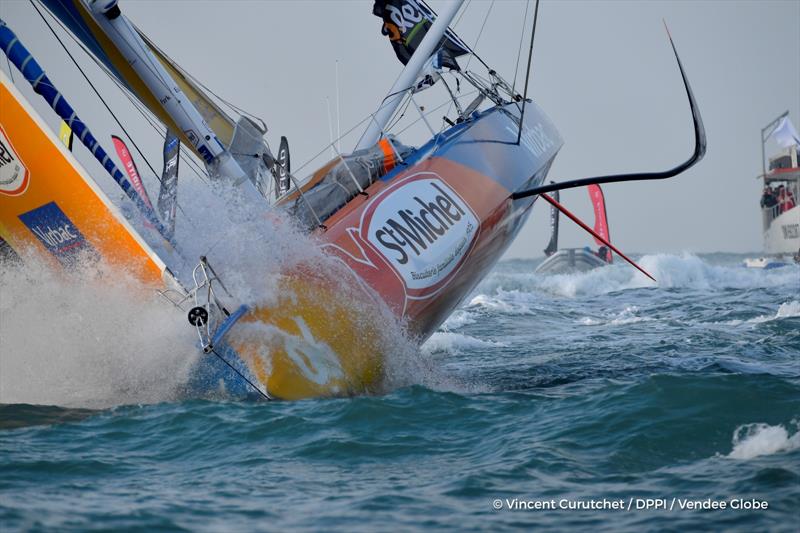 Jean-Pierre Dick on StMichel-Virbac finishes 4th in the Vendée Globe 2016-17 - photo © Vincent Curutchet / DPPI / Vendee Globe