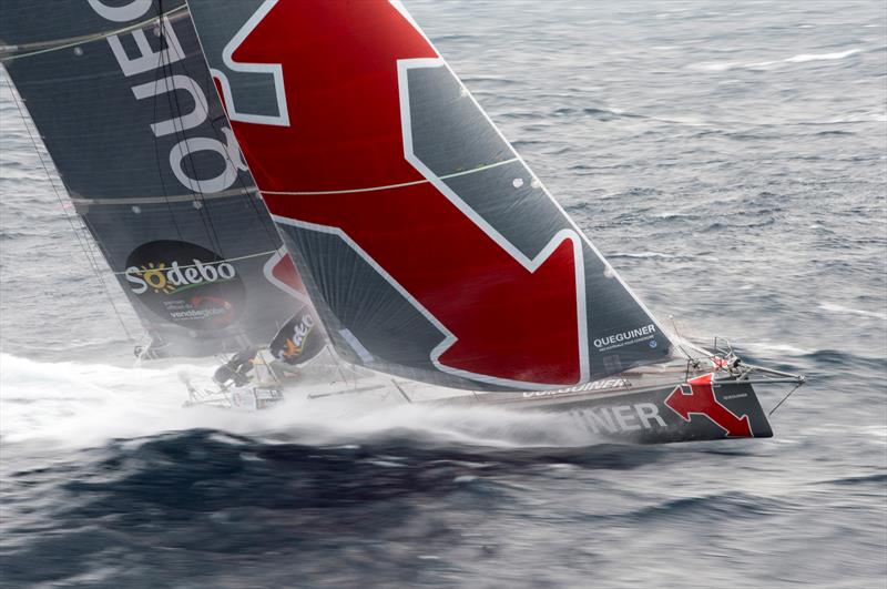 Yann Elies on Queguiner - Leucemie Espoir finishes 5th in the Vendée Globe 2016-17 - photo © Alexis Courcoux / Queguiner