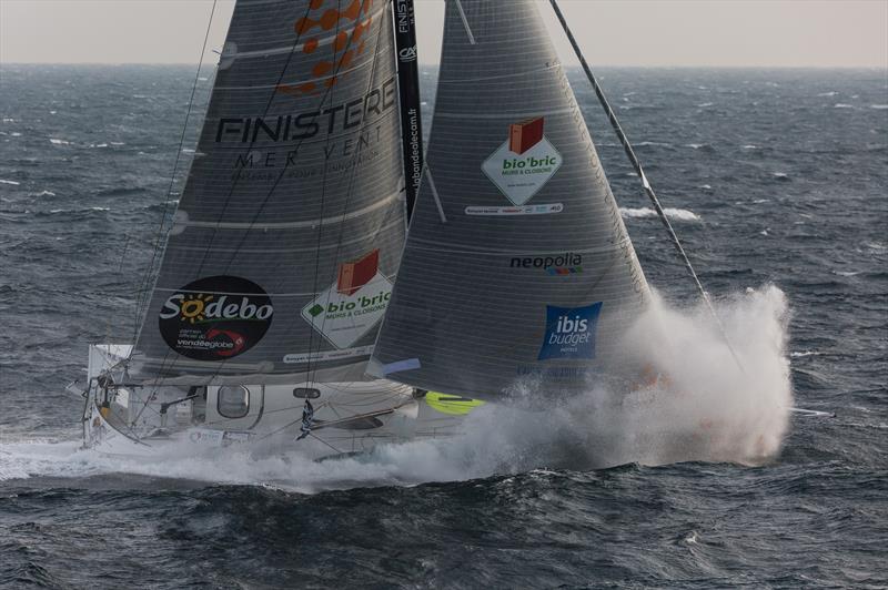 Jean Le Cam finishes 6th in the Vendée Globe 2016-17 - photo © Jean Marie Liot /  DPPI / Vendee Globe
