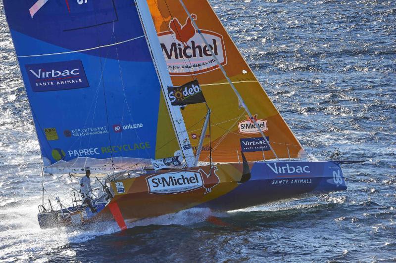 Jean-Pierre Dick and Yann Eliès will race double handed on the foil-assisted Virbac-Paprec 3 - photo © StMichel-Virbac / Y.Zedda