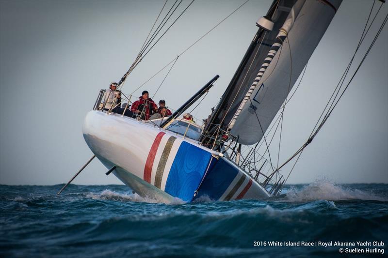 Open 60 Awen during the 2016 White Island Race photo copyright Suellen Davies taken at Royal Akarana Yacht Club and featuring the IMOCA class