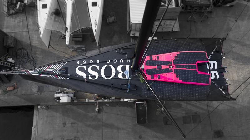 The radical new Hugo Boss IMOCA 60 aimed at winning the Vendee Globe - photo © Lloyd Images