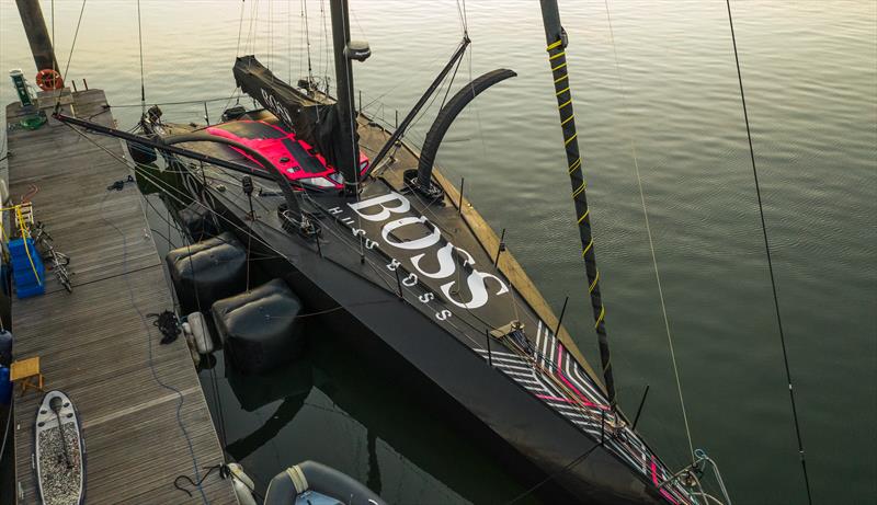 HUGO BOSS at Haslar Marina photo copyright Alex Thomson Racing taken at  and featuring the IMOCA class