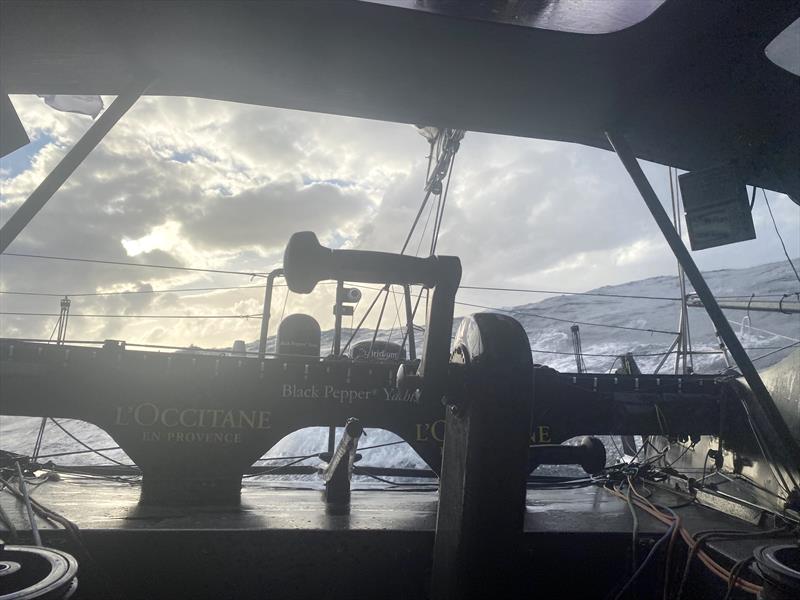 Onboard during the Vendée-Arctique-Les Sables d'Olonne Race photo copyright IMOCA taken at  and featuring the IMOCA class