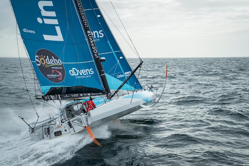 LinkedOut during the Vendée Globe  - photo © Pierre Bouras