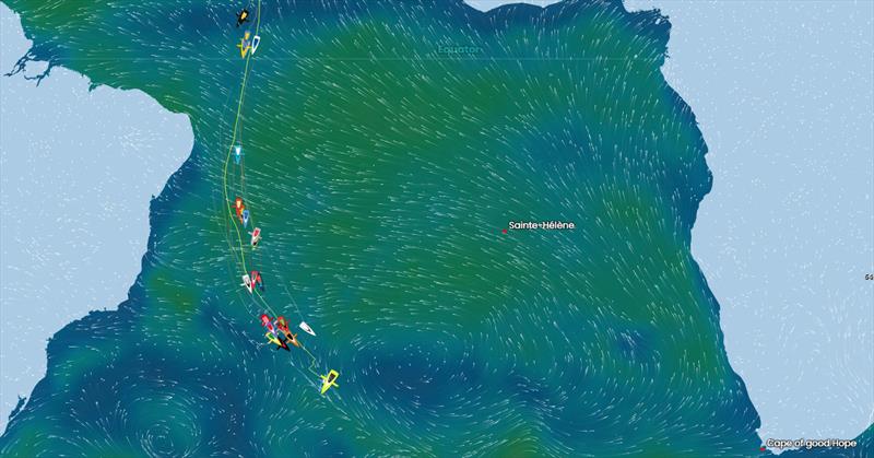 Vendée Globe Position Report 08H00 UTC 23/11/2020 photo copyright #VG2020 taken at  and featuring the IMOCA class