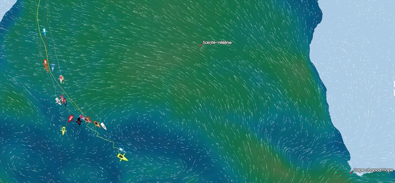 Vendée Globe Position Report 08H00 UTC 24/11/2020 photo copyright #VG2020 taken at  and featuring the IMOCA class