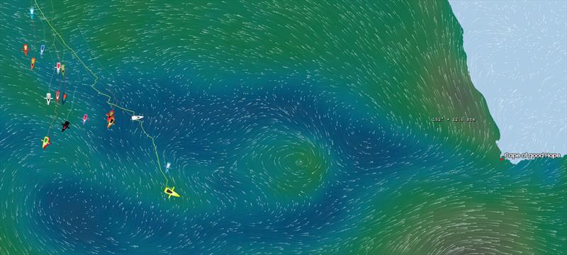 Vendée Globe Position Report 17H00 UTC 25/11/2020 photo copyright #VG2020 taken at  and featuring the IMOCA class