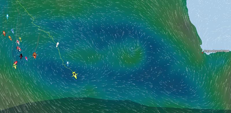 Vendée Globe Position Report 17H00 UTC 26/11/2020 photo copyright #VG2020 taken at  and featuring the IMOCA class