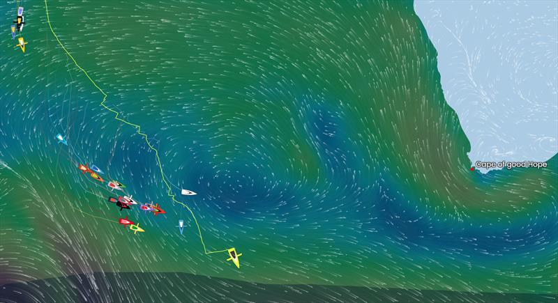 Vendée Globe Position Report 17H00 UTC 27/11/2020 photo copyright #VG2020 taken at  and featuring the IMOCA class