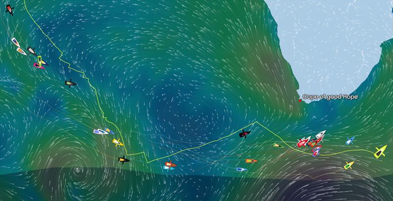 Vendée Globe Position Report 17H00 UTC 02/12/2020 photo copyright #VG2020 taken at  and featuring the IMOCA class