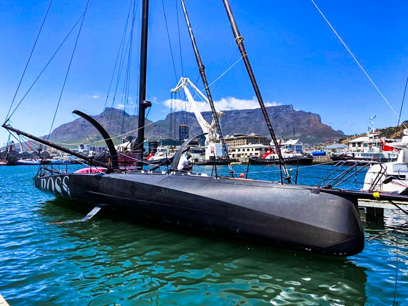 Britain's Alex Thomson arrives safely to Cape Town photo copyright Alex Thomson Racing taken at  and featuring the IMOCA class