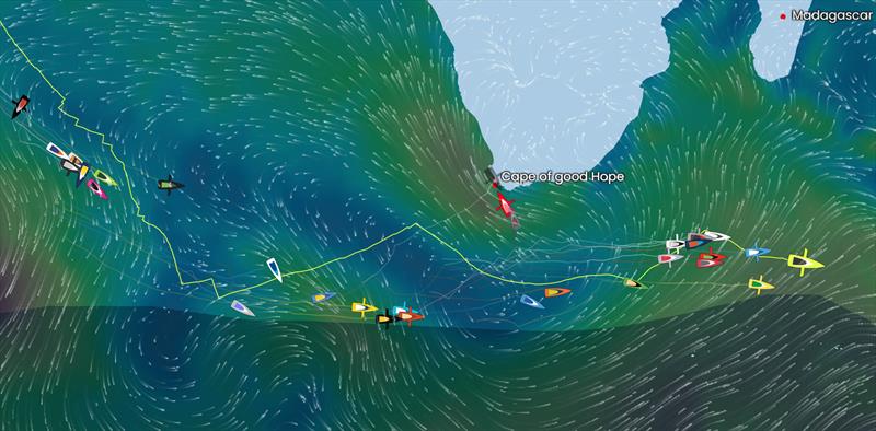 Vendée Globe Position Report 17H00 UTC 04/12/2020 photo copyright #VG2020 taken at  and featuring the IMOCA class