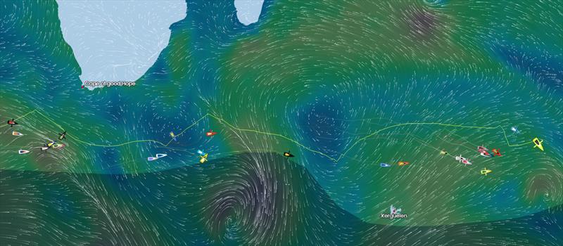 Vendée Globe Position Report 17H00 UTC 10/12/2020 photo copyright #VG2020 taken at  and featuring the IMOCA class