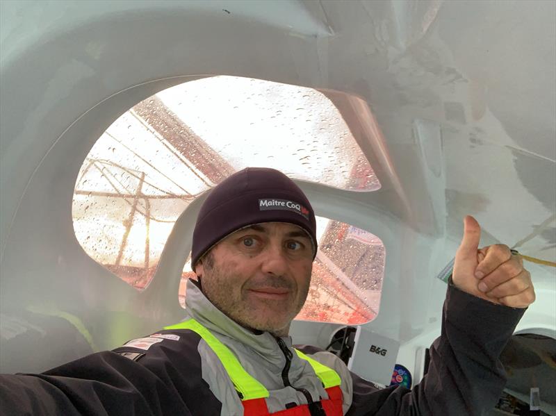 Yannick Bestaven leads the Vendée Globe - photo © Yannick Bestaven / Matre Coq #VG2020