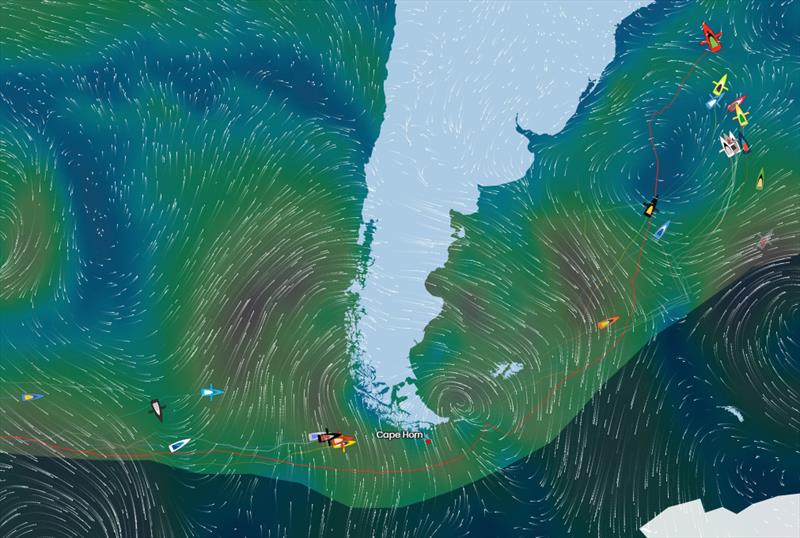 Vendée Globe Position Report 17H00 UTC 10/01/2021 - photo © Vendée Globe