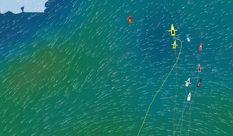 Vendée Globe Leading Group Position Report 08H00 UTC 12/01/2021 photo copyright Vendée Globe taken at  and featuring the IMOCA class