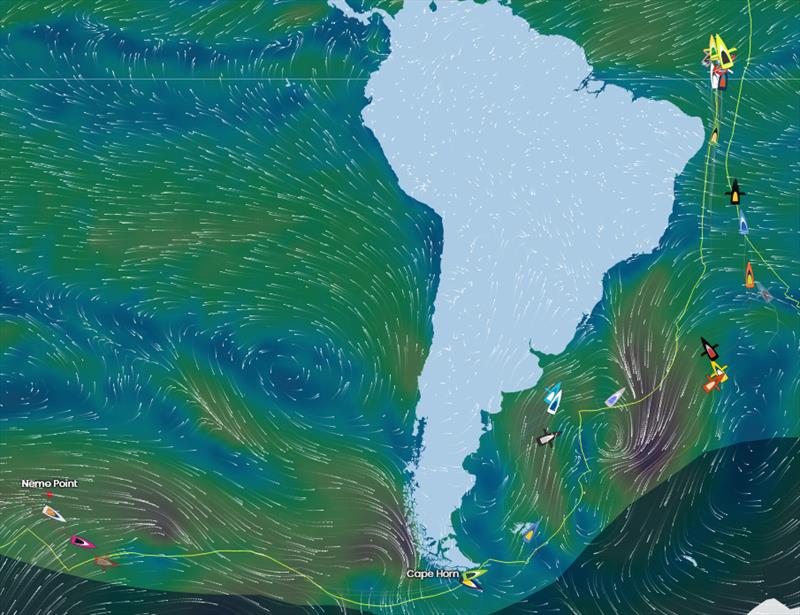 Vendée Globe Position Report 17H00 UTC 17/01/2021 photo copyright Vendée Globe taken at  and featuring the IMOCA class