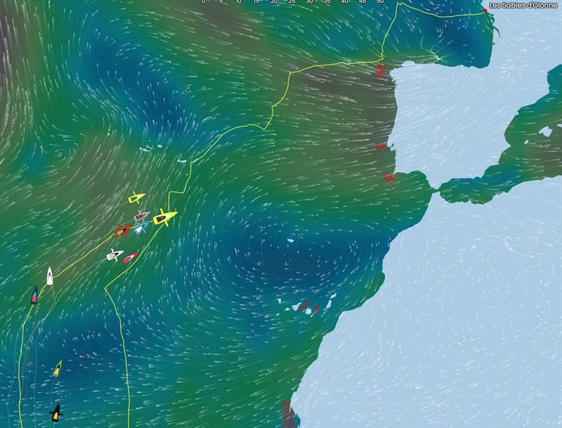 Vendée Globe Position Report 17H00 UTC 23/01/2021 - photo © Vendée Globe