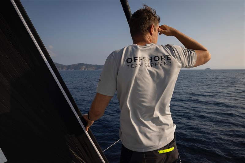 On Board Offshore Team Germany during The Ocean Race Europe Leg 3 from Alicante, Spain, to Genoa, Italy photo copyright Felix Diemar / Offshore Team Germany / The Ocean Race taken at  and featuring the IMOCA class