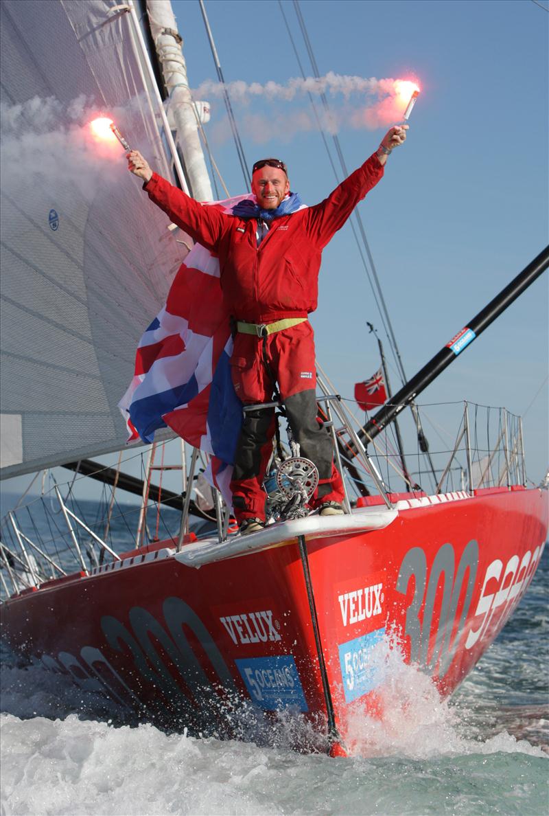 Chris Stanmore-Major finishes second in the final leg of the Velux 5 Oceans photo copyright onEdition / Velux 5 Oceans taken at  and featuring the IMOCA class