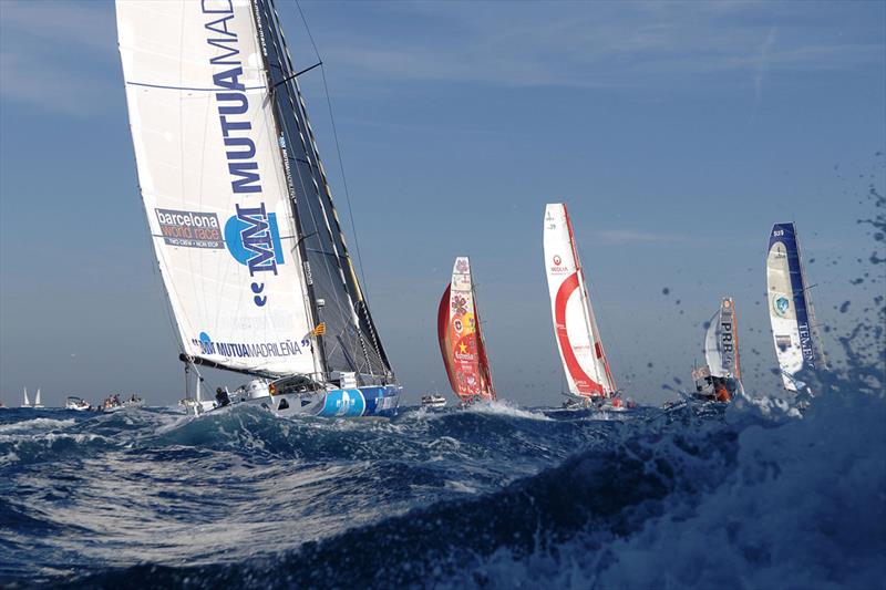 Barcelona World Race photo copyright Jean Marie Liot taken at Fundació Navegació Oceànica Barcelona and featuring the IMOCA class