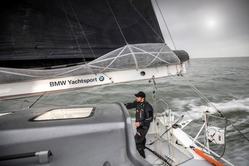 Boris Herrmann photo copyright BMW Yachtsport taken at  and featuring the IMOCA class