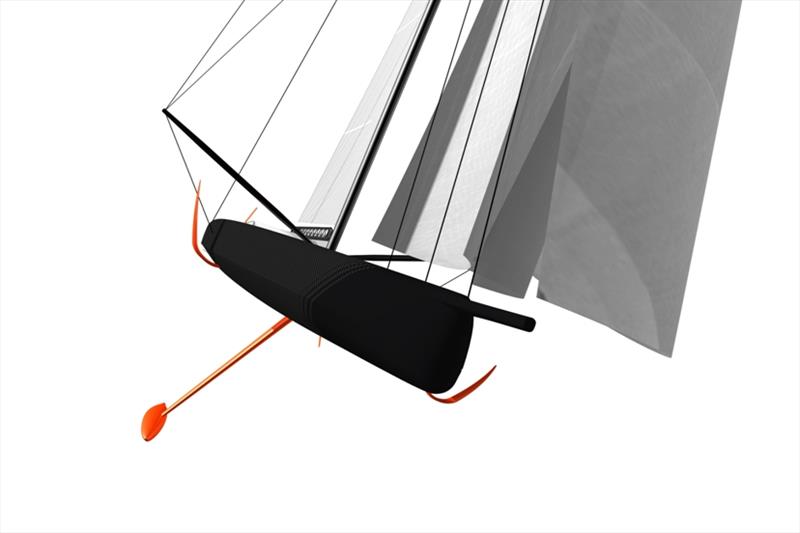 Rendering of a possible future IMOCA 60 design for the next race - photo © Volvo Ocean Race