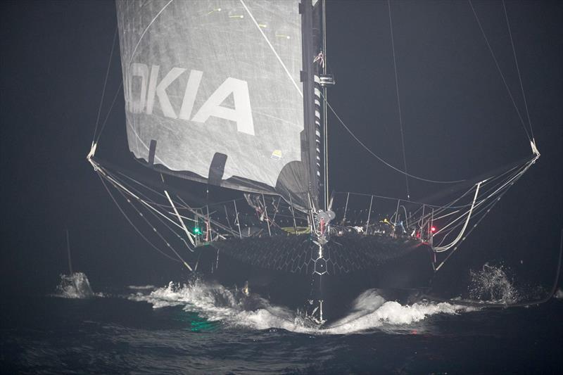 Alex Thomson - Hugo Boss - Images after terrain closure on Guadeloupe Island photo copyright Alex Thomson Racing taken at  and featuring the IMOCA class