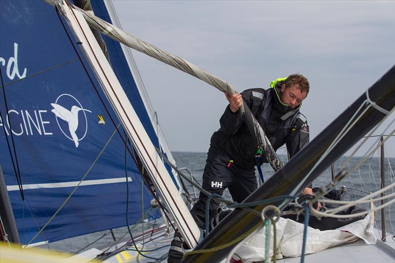 Aan adventure to Vendée Globe photo copyright Tanguy Blondel taken at  and featuring the IMOCA class