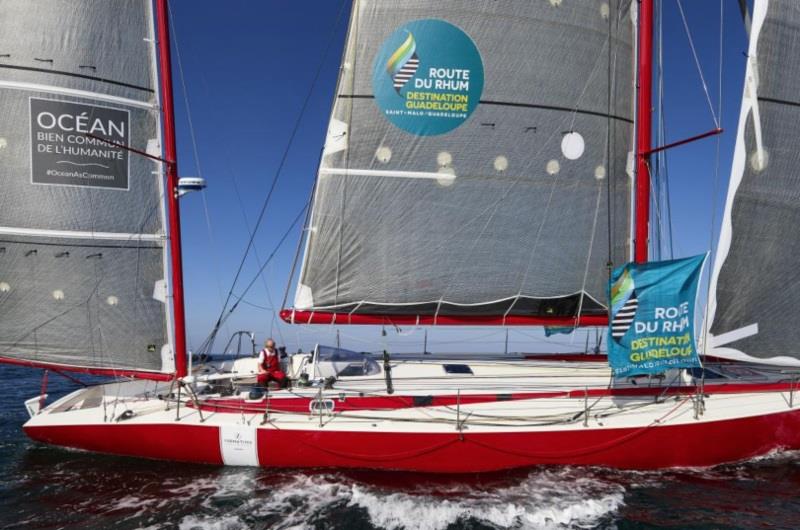 IMOCA history in the form of Jean-Marie Patier's Le Cigare Rouge competing in the IRC fleet photo copyright Benoit Stichelbaut taken at Royal Ocean Racing Club and featuring the IMOCA class