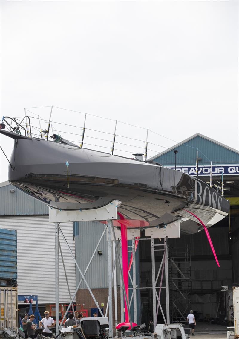 Hugo Boss Launch - Gosport, UK, August 2019,  photo copyright Lloyd Images taken at Portsmouth Sailing Club and featuring the IMOCA class