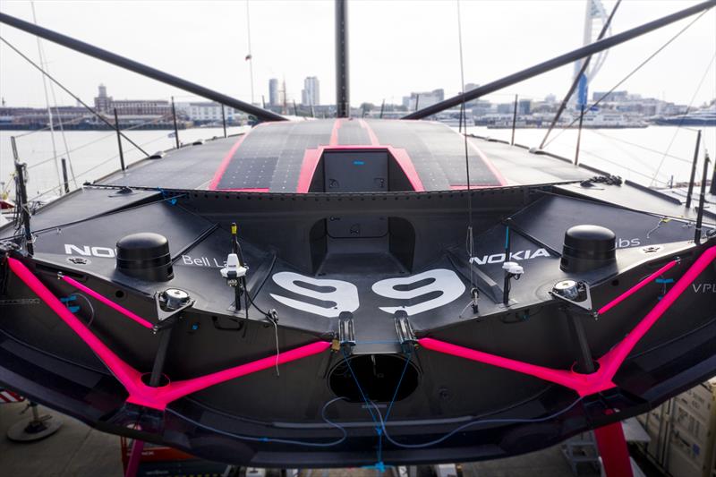 Hugo Boss Launch - Gosport, UK, August 2019,  photo copyright Lloyd Images taken at Portsmouth Sailing Club and featuring the IMOCA class