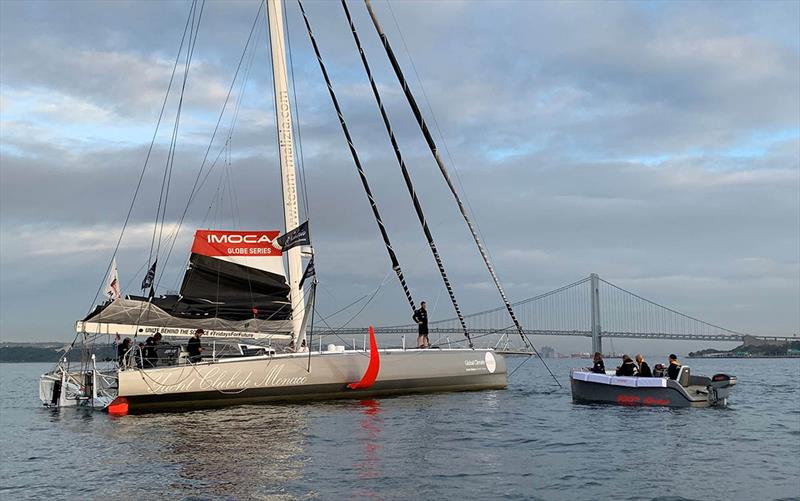 Team Malizia arrives in NYC photo copyright Tess Smallridge taken at  and featuring the IMOCA class