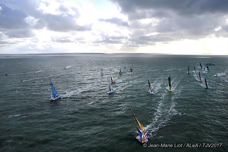 Transat Jacques Vabre 2017 photo copyright Jean-Marie Liot taken at  and featuring the IMOCA class