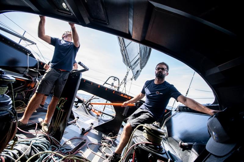 11th Hour Racing on the charge - Transat Jacques Vabre day 9 photo copyright Amory Ross taken at  and featuring the IMOCA class