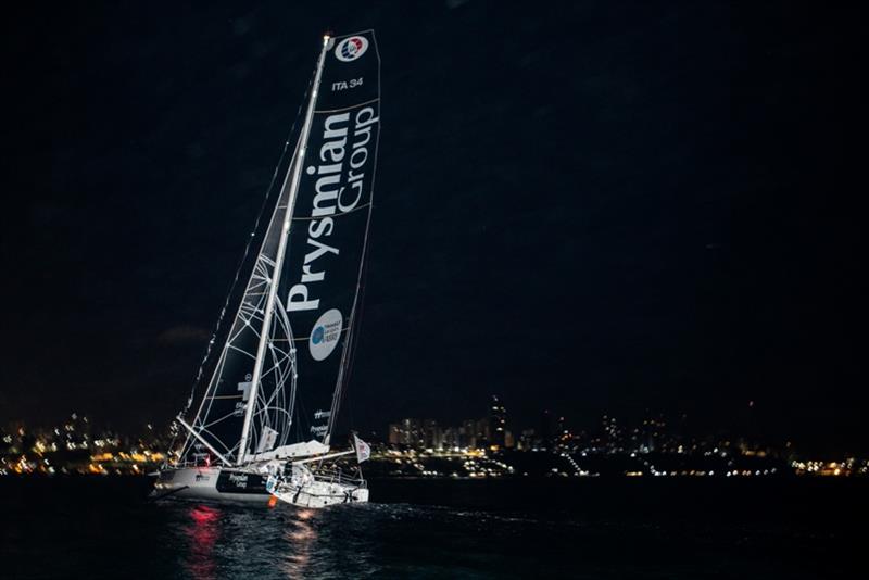 Prysmian Group skippers Giancarlo Pedote and Anthony Marchand take 17th place of the Imoca category of the Transat Jacques Vabre photo copyright Jean-Marie Liot / Alea taken at  and featuring the IMOCA class