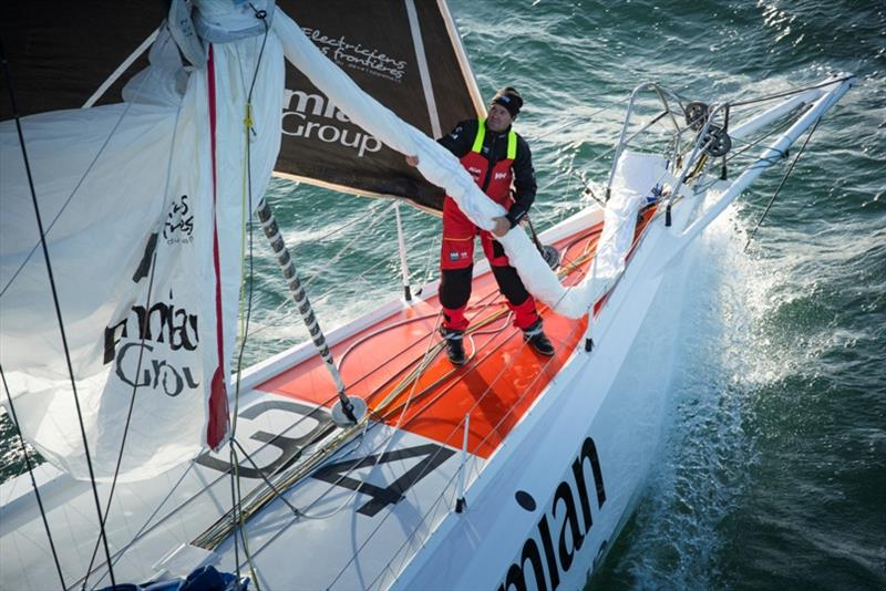 Start of The Transat Jacques Vabre - photo © Jean-Marie Liot / Alea