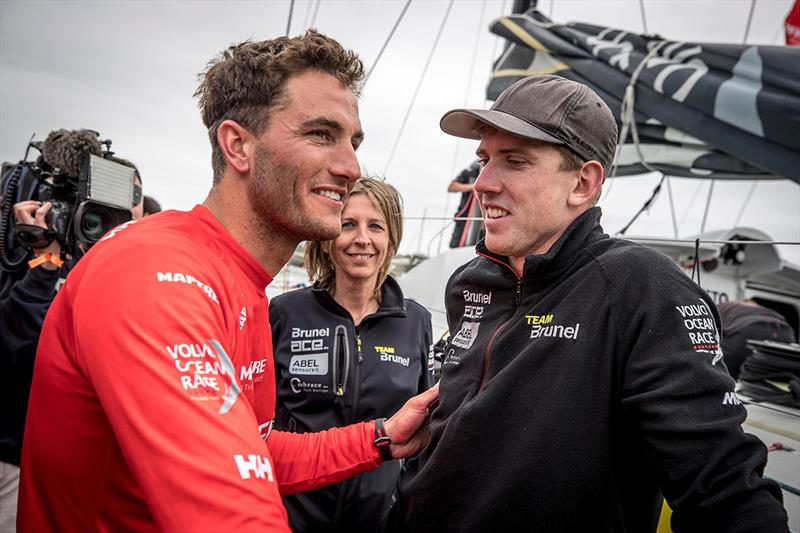 Blair Tuke and Peter Burling photo copyright Ainhoa Sanchez / Volvo AB taken at  and featuring the IMOCA class