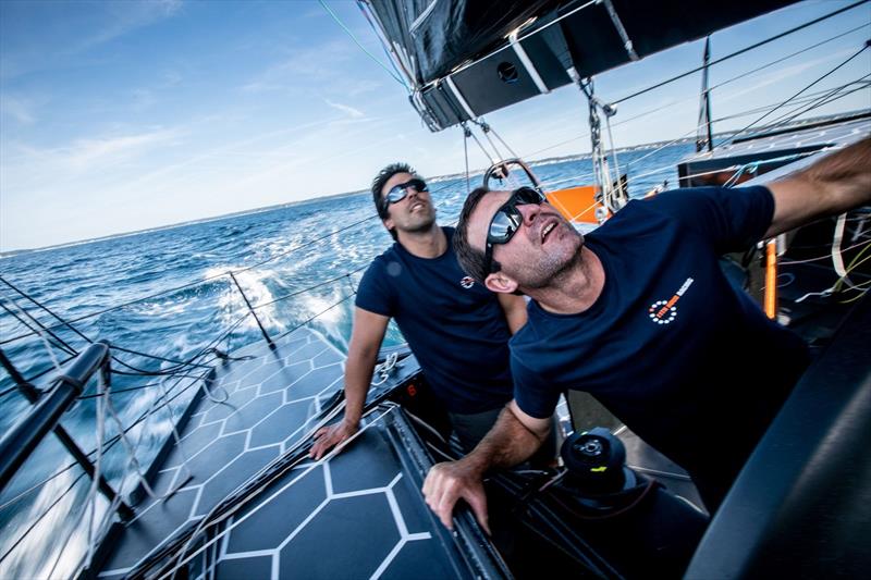 11th Hour Racing Team photo copyright Amory Ross | 11th Hour Racing taken at  and featuring the IMOCA class