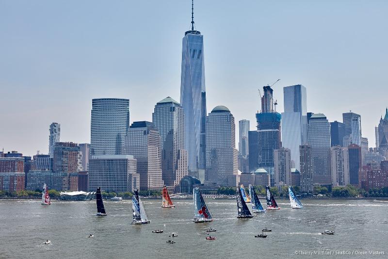 New York-Vendée-Les Sables d'Olonne photo copyright Thierry Martinez / Ocean Masters taken at  and featuring the IMOCA class